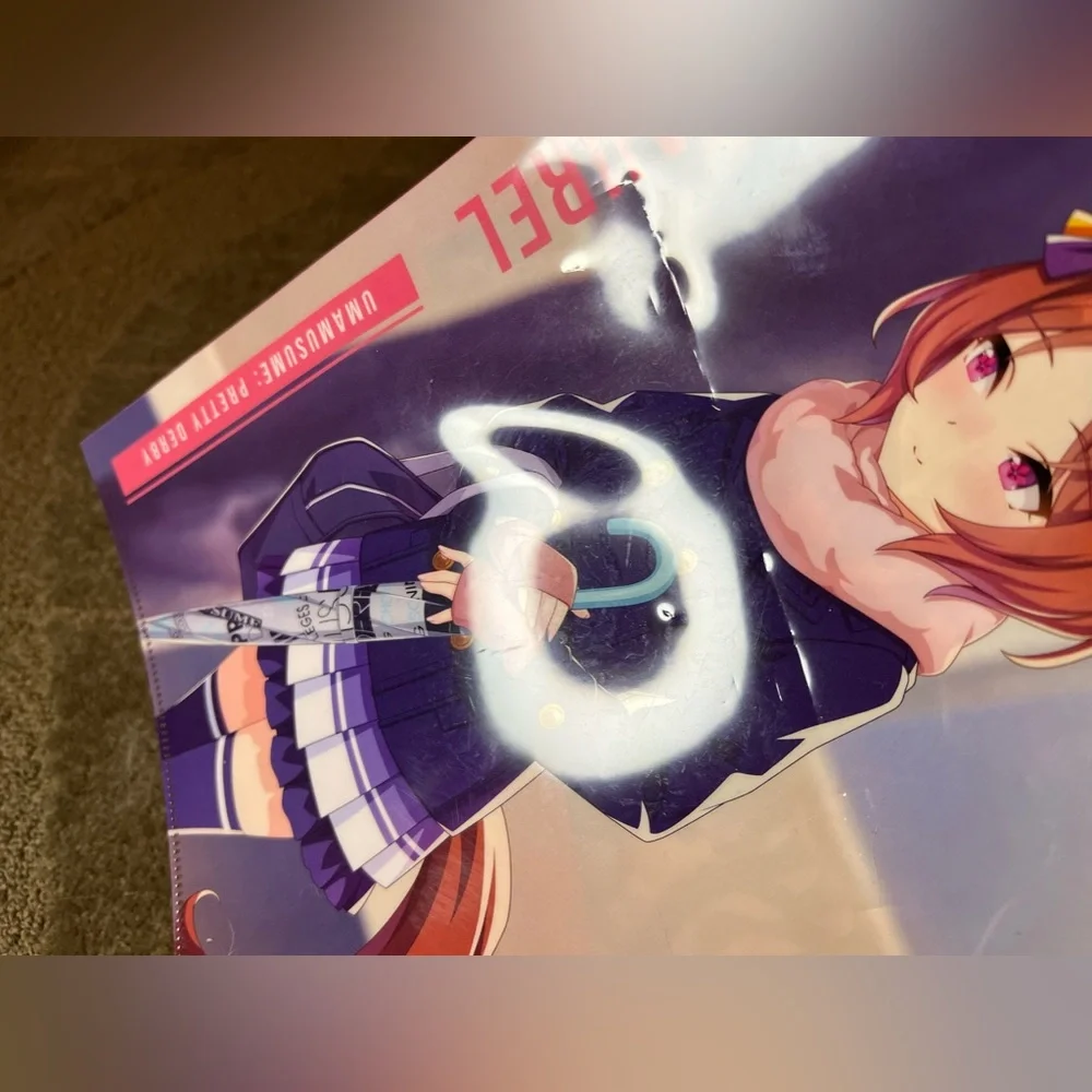 Uma Musume Pretty Derby Sakura Laurel Clear File Folder Plastic Anime Japan Cute